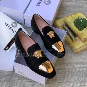 Versace Luxury Classic Men Shoes – Elegant, Durable Comfortable