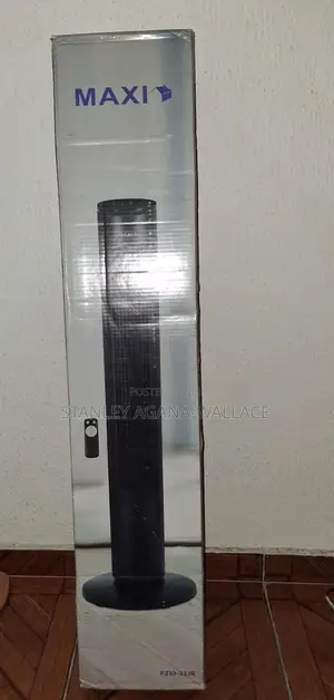 Black 40” Oscillating Tower Fan