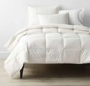 Off White Quality Duvet, Bedsheet and Pillow Cases