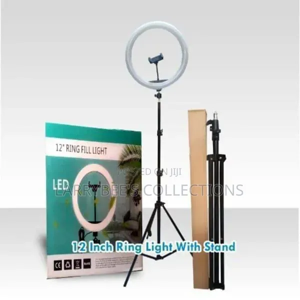 12 Inch Ring Light With Stand