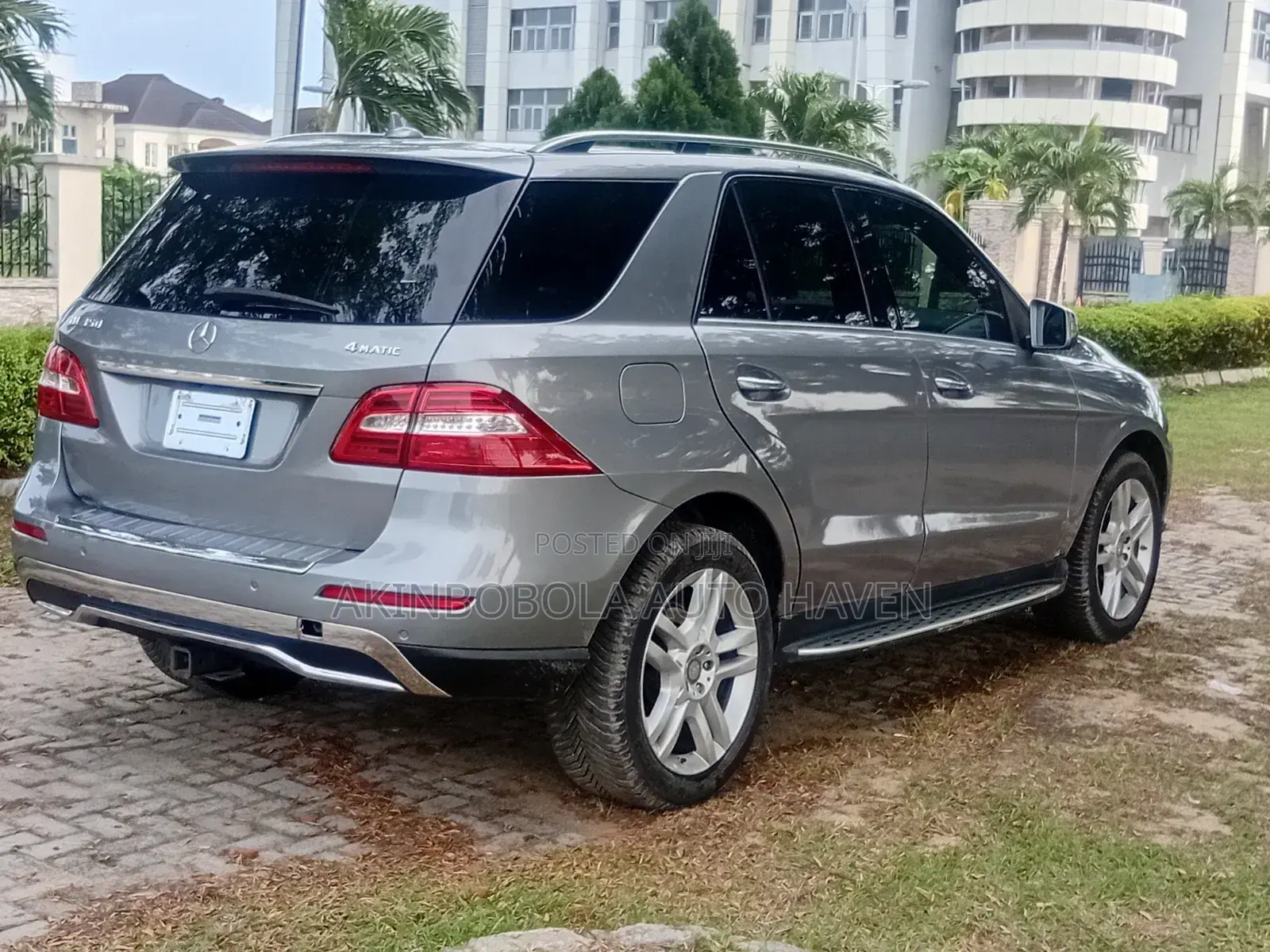 Mercedes-Benz M Class 2015 Silver