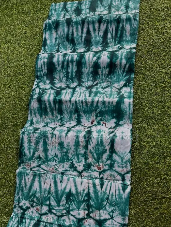 Adire Salad Design on Cotton