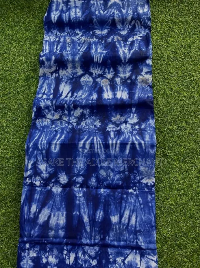 Adire Salad Design on Cotton