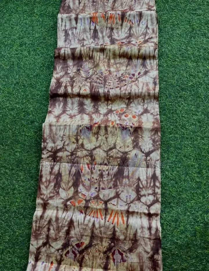 Adire Salad Design on Cotton