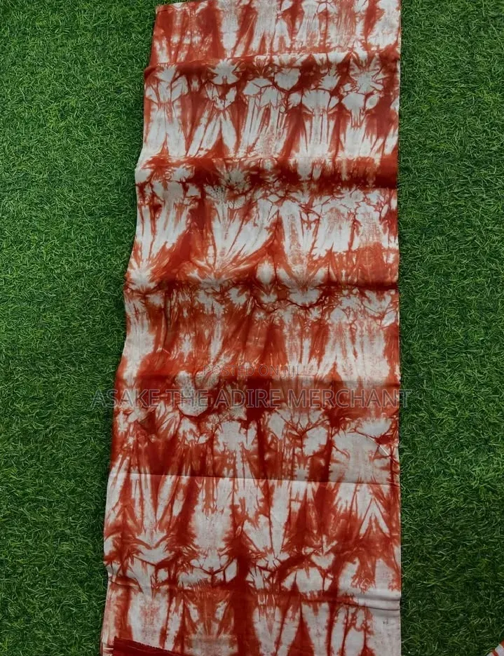 Adire Salad Design on Cotton