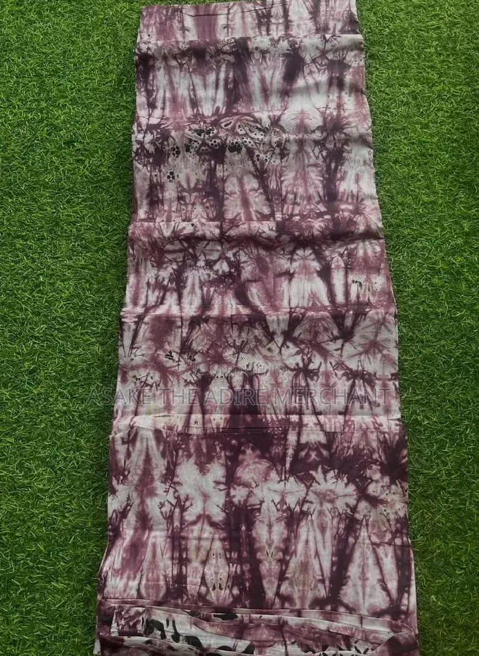 Adire Salad Design on Cotton