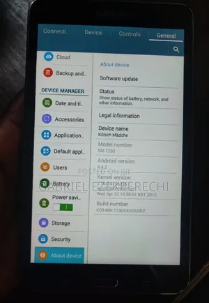 Samsung Galaxy Tab 4 7.0 8 GB Black