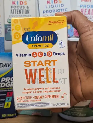Enfamil - Tri-Vi-Sol Baby Vitamin Drops - 50ml (U.S.A)