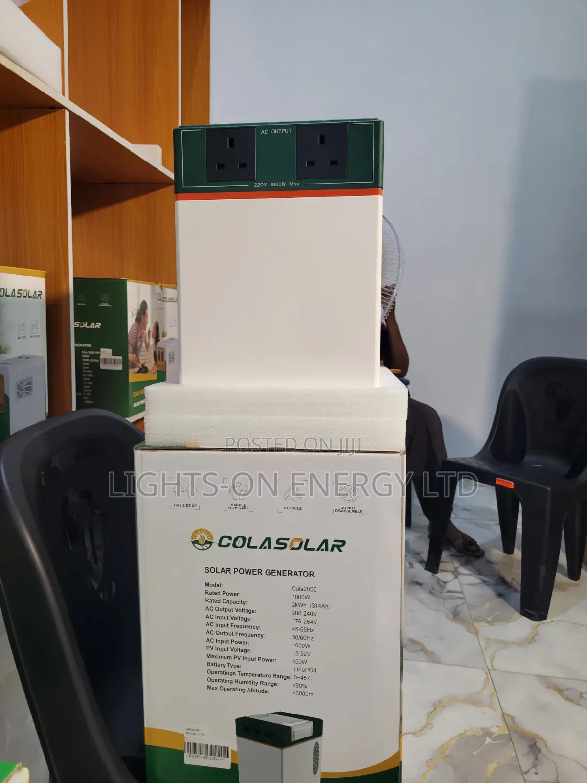 2000wh Solar Generator Colasolar