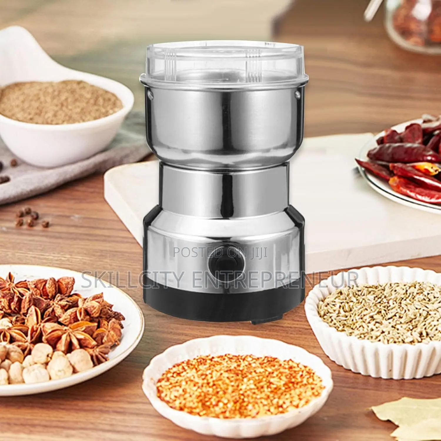 Electric Spice and Coffee Grinder