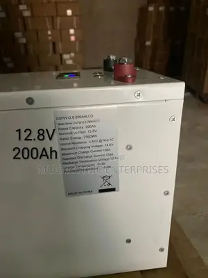 2.5kwh Lithium Battery 12.8v 200ah. 2560wh