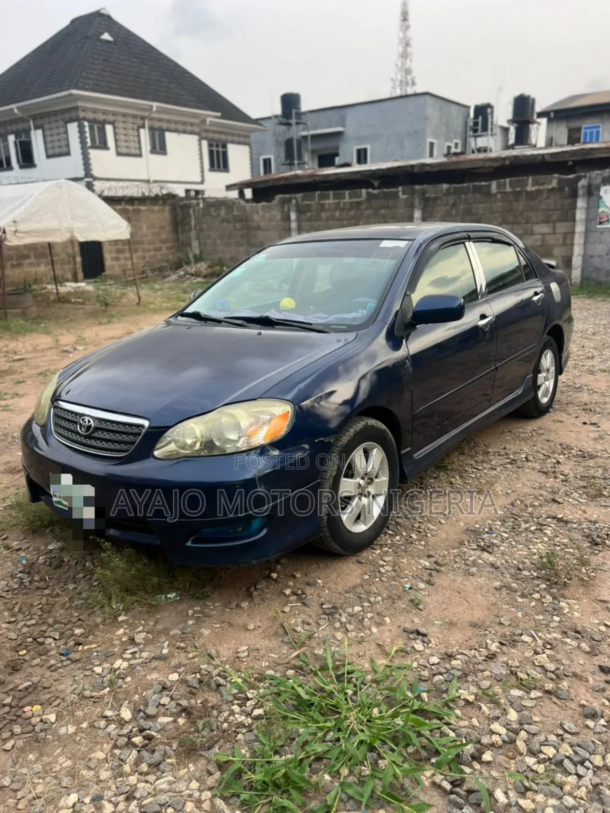 Toyota Corolla 2007 Blue