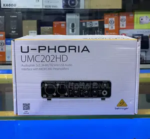 Behringer Umc202hd 2x2 Desktop Usb Audio Interface