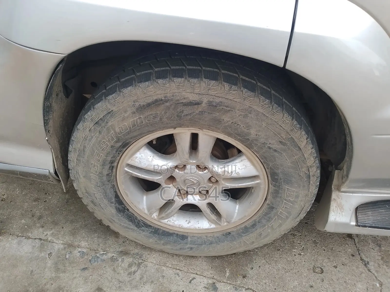 Lexus GX 2006 Silver