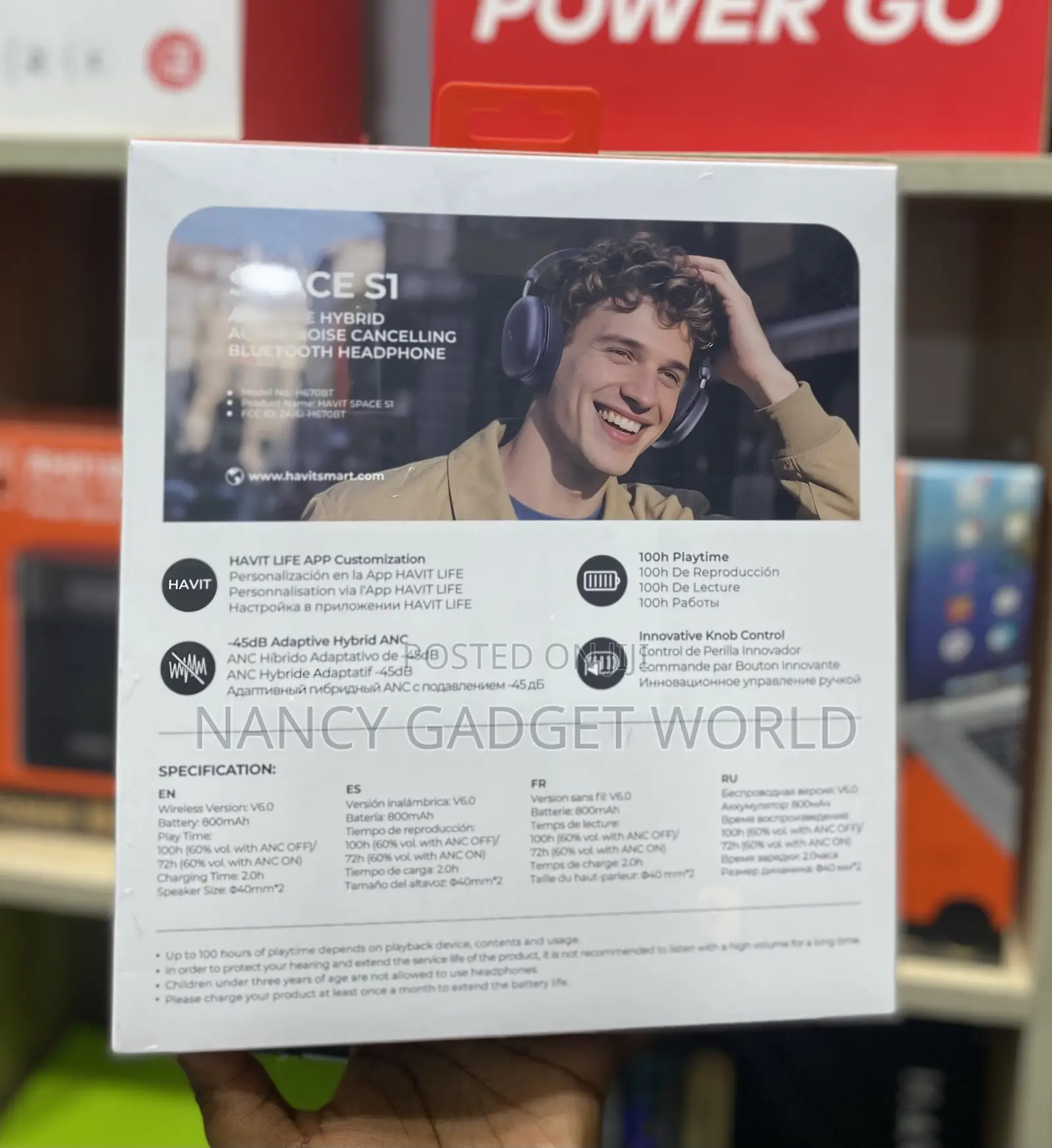 Havit Space S1 Bluetooth Headset