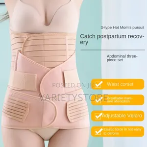 3pcs Breathable Postpartum Belly Belt