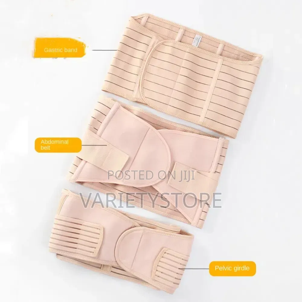3pcs Breathable Postpartum Belly Belt