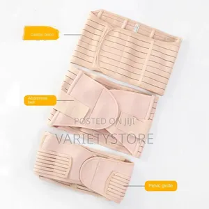 3pcs Breathable Postpartum Belly Belt