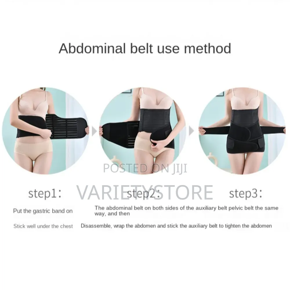 3pcs Breathable Postpartum Belly Belt