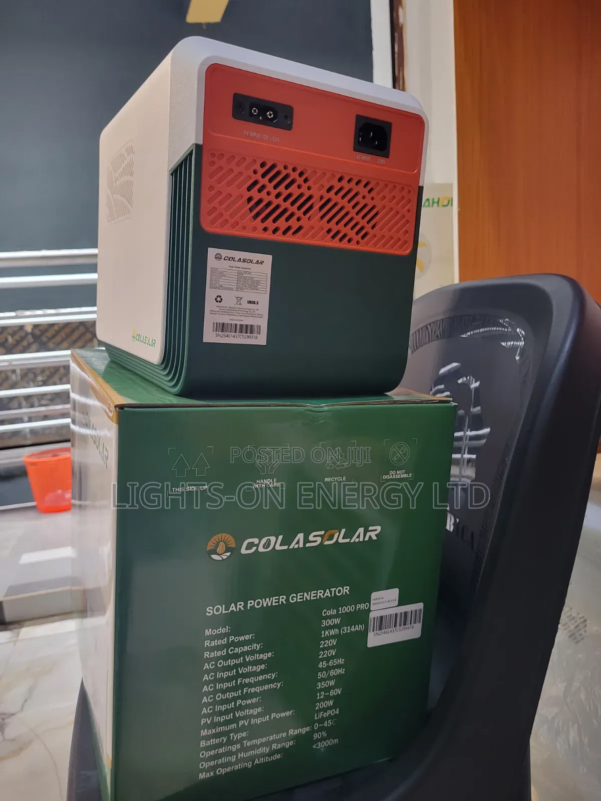 1000w Pro Solar Generator Colasolar