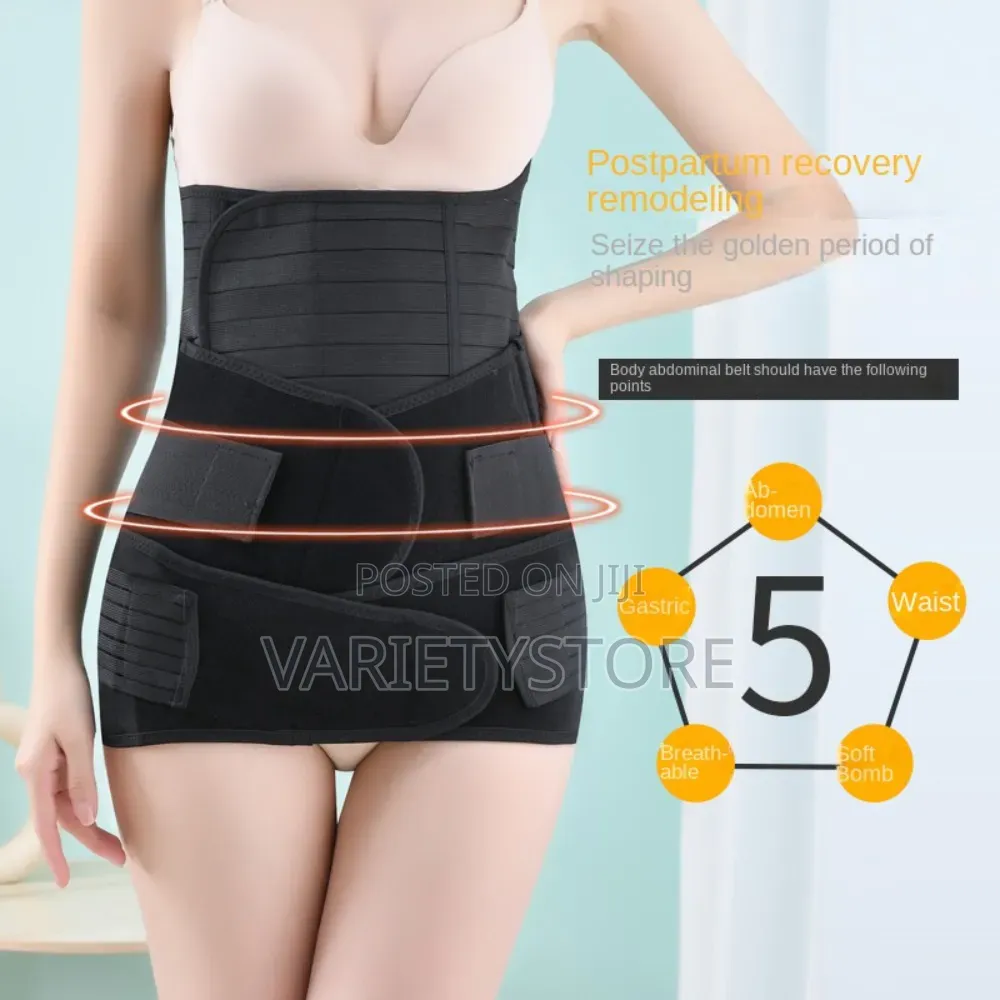 3pcs Breathable Postpartum Belly Belt