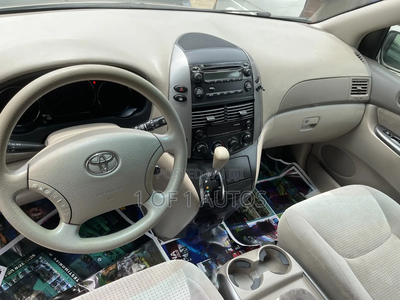 Toyota Sienna LE 4WD 2007 Gold