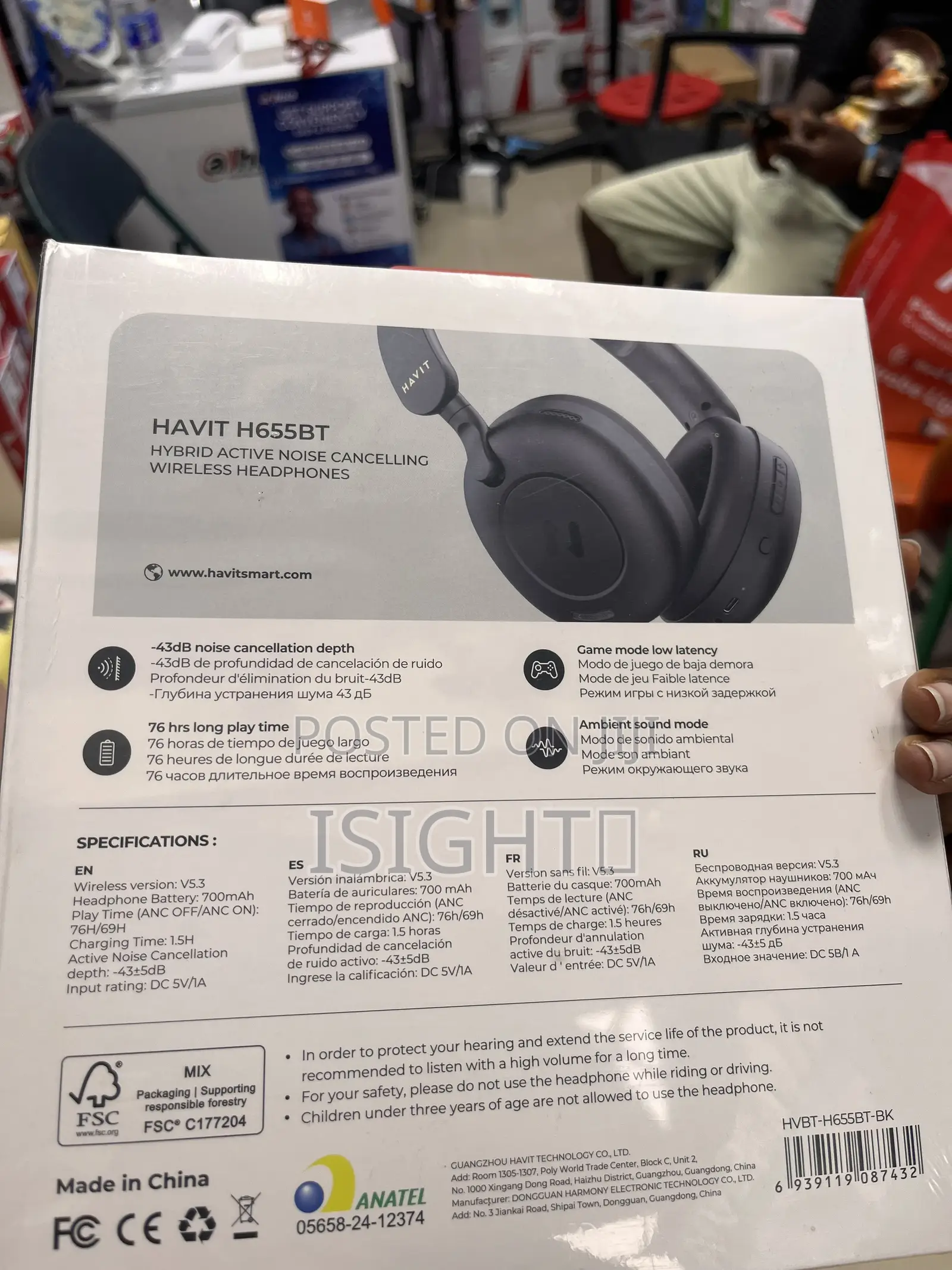 Noise Cancellation Headphones