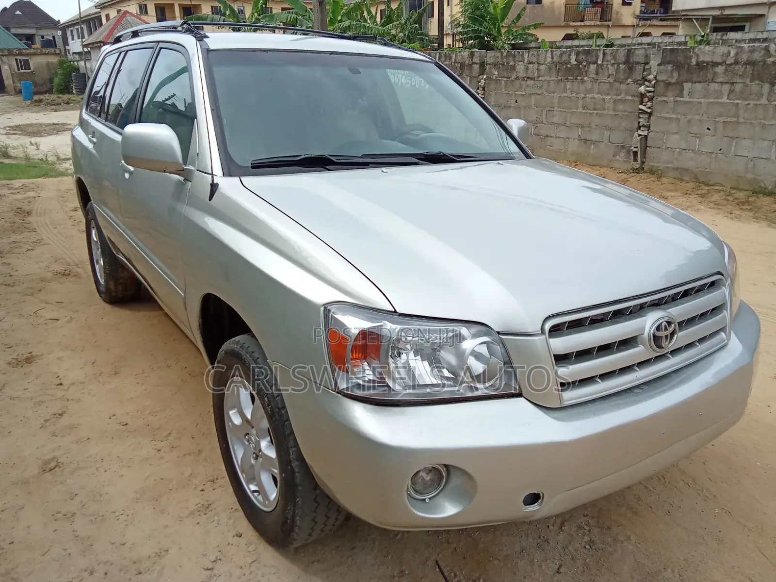 Toyota Highlander 2004 Silver