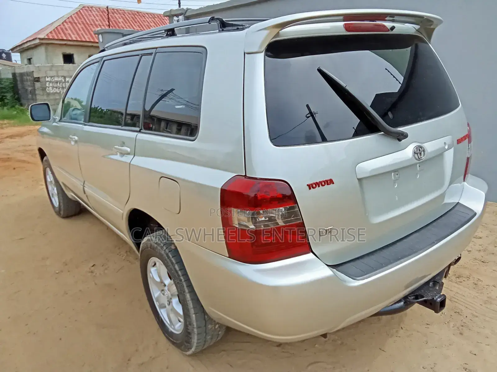 Toyota Highlander 2004 Silver