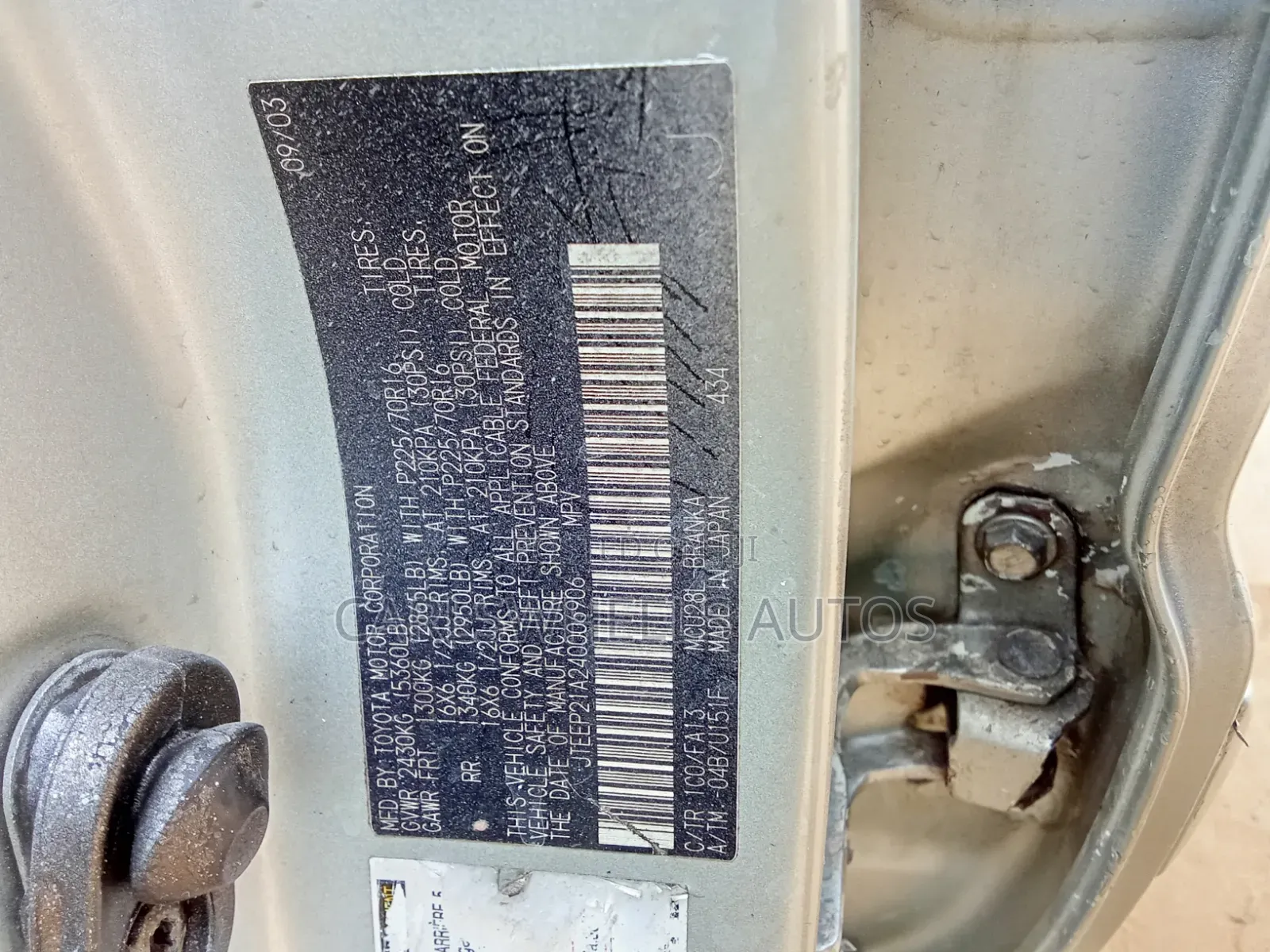 Toyota Highlander 2004 Silver