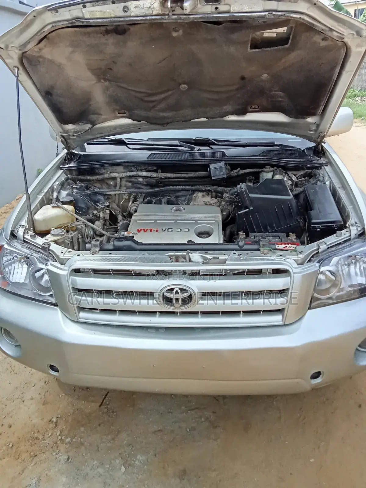 Toyota Highlander 2004 Silver