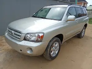 Toyota Highlander 2004 Silver