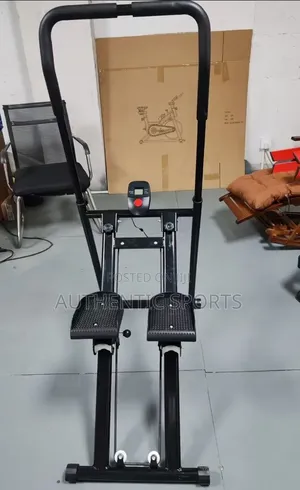 Foldable Stair Climber Machine With LCD Metre Display