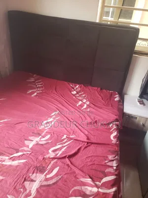 Suede Bed Stand