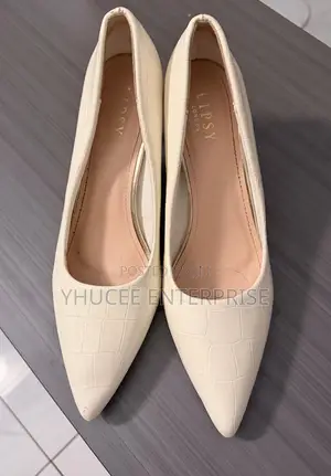 Classy White High Heel