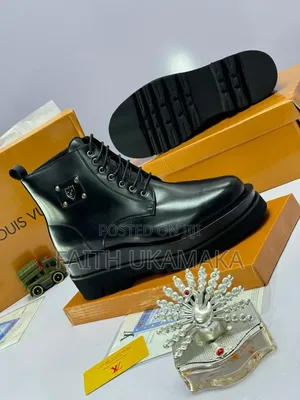Quality Ankle Boots Louis Vuitton Shoes