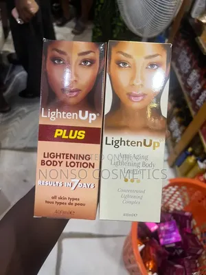 Lighten Up Plus Body Lotion Plus 35,000 Each Anti Aging 42,000 Each