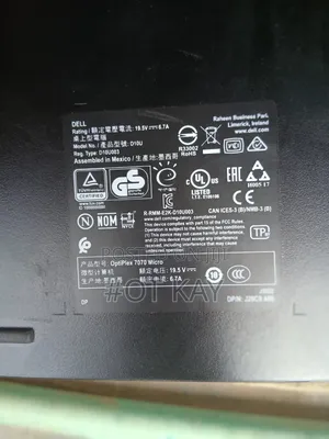 Desktop Computer Dell OptiPlex 7060 16GB Intel Core i7 SSD 256GB