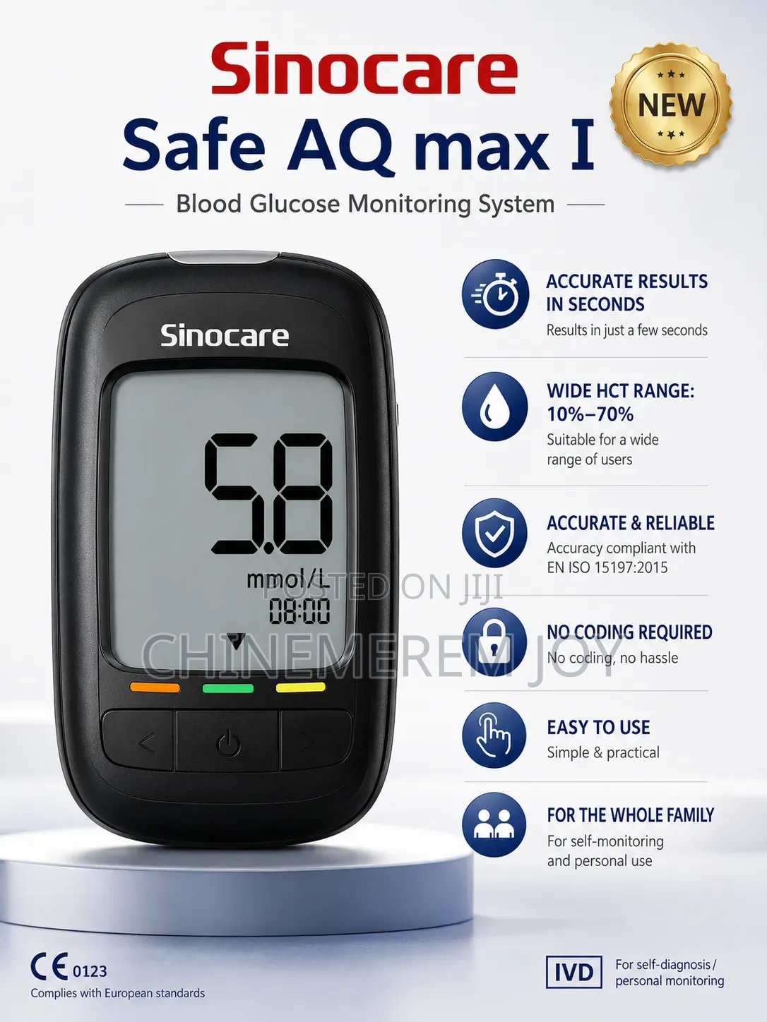 Sinocare Glucometer