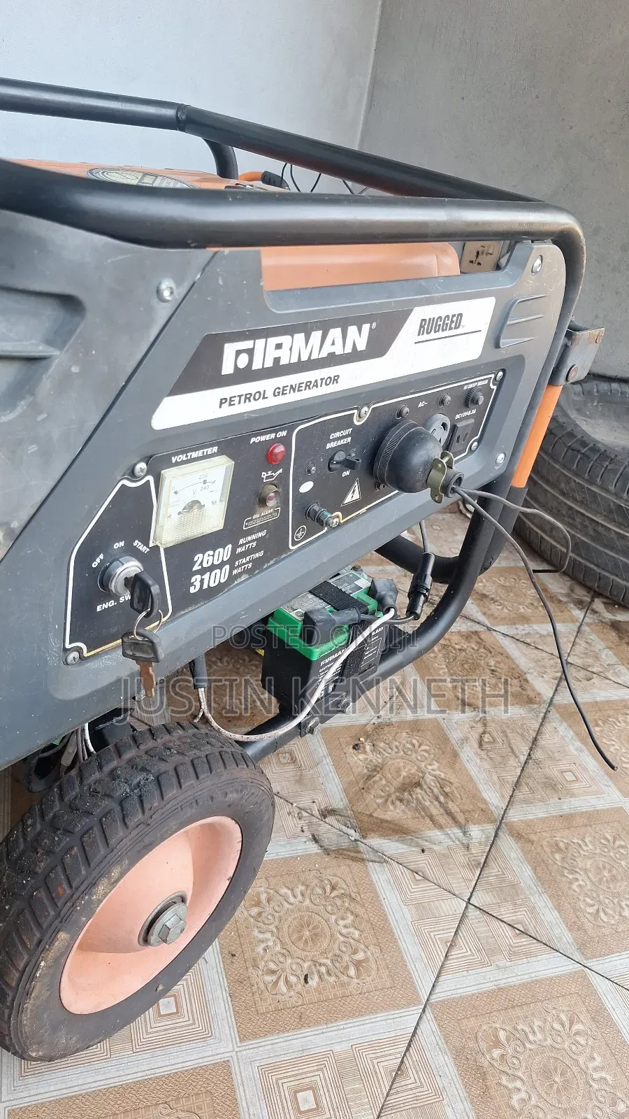 3kva Rugged Fireman