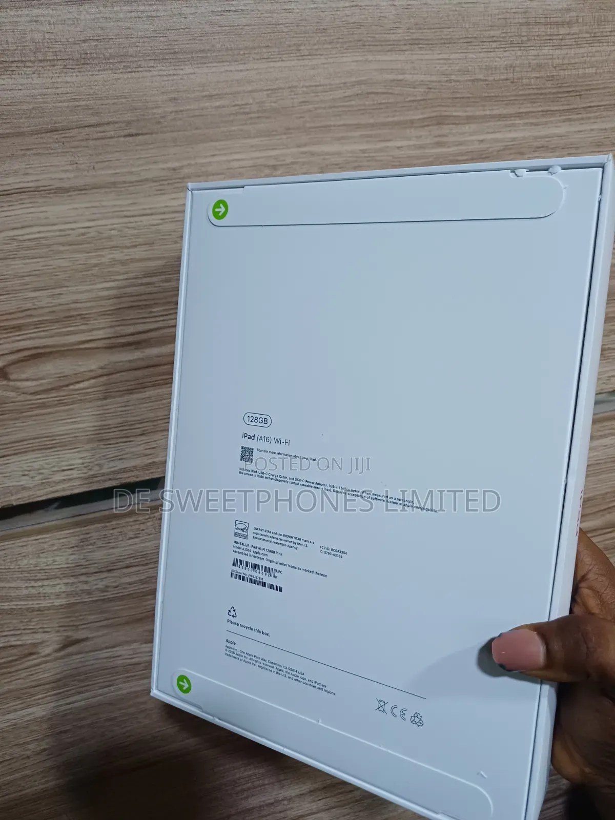 New Apple iPad (2025) 128 GB Pink