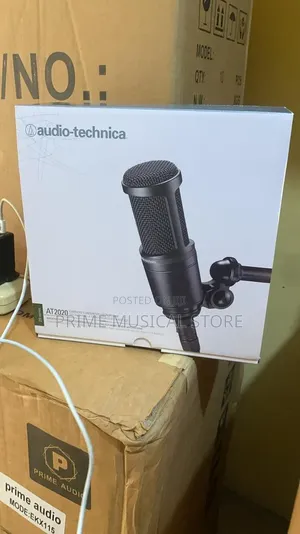 Audio-Technica At2020 Cardioid Condenser Microphone