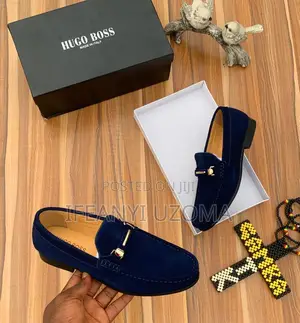 High Quality Blue Color Men Shoe