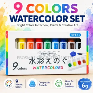 9 Colours Water Colorset