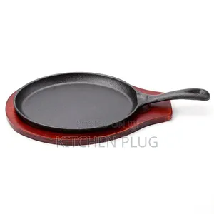 Cast Iron Oval Sizzling Plate