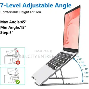 Adjustable Plastic Laptop Stand