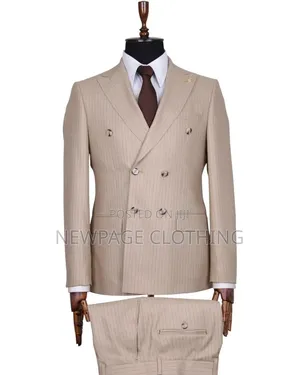 Statement Premium Turkish Double-Breasted Suit – Elevate Your Style
