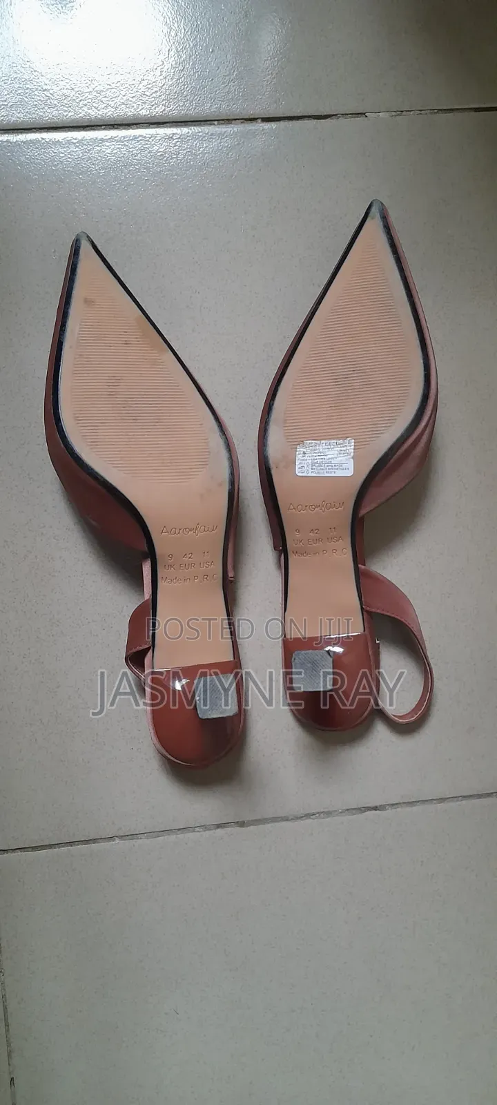 Sweet Aaron Brown Heels Size 42