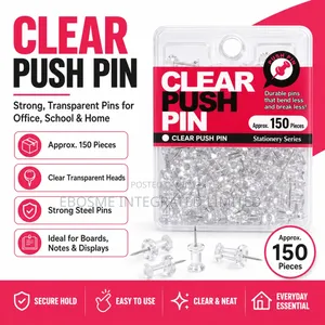 Clear Push Pin