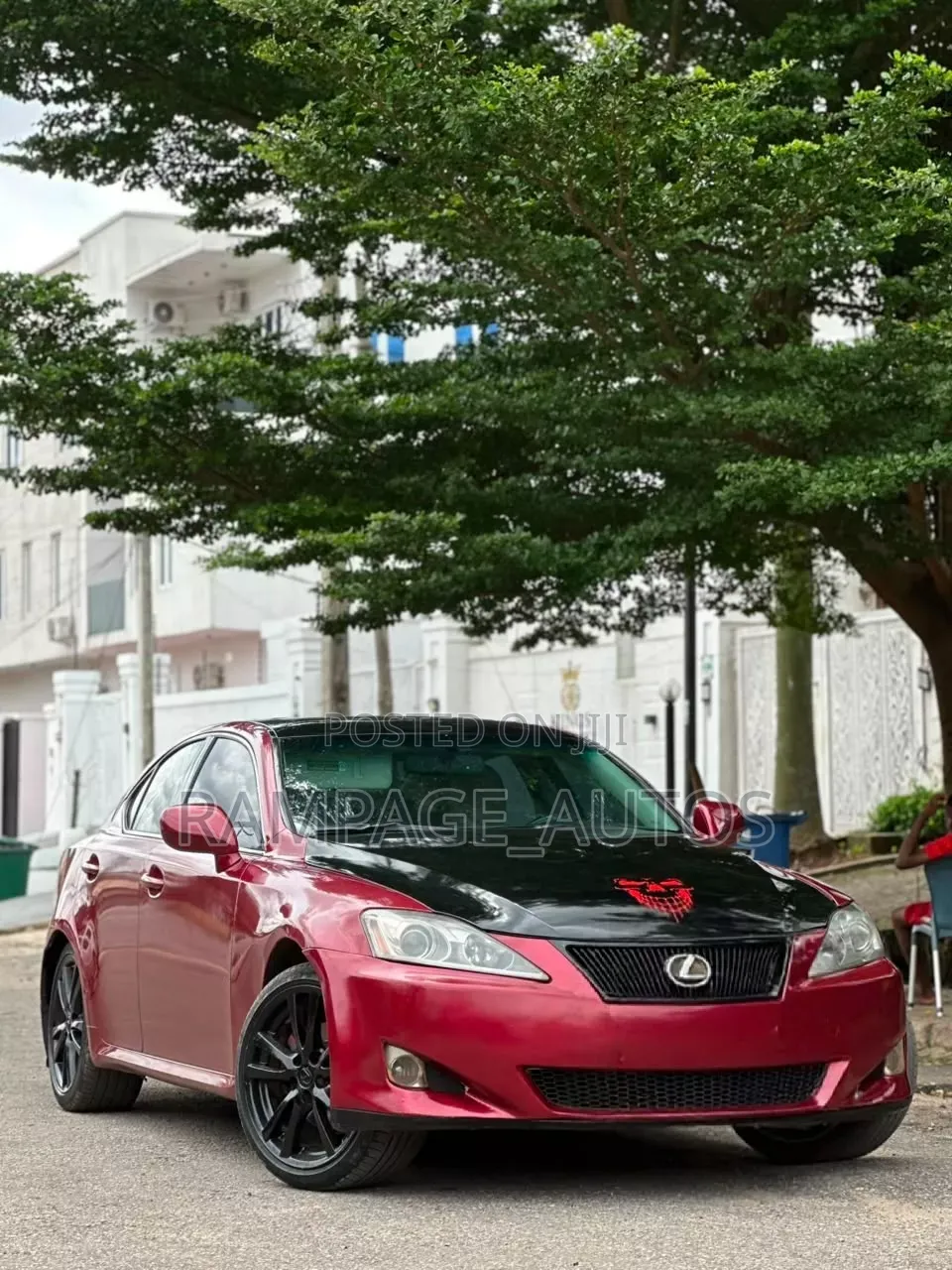 Lexus IS 2008 Red